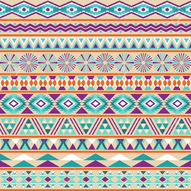 Colorful pattern vibrant shapes design free wallpaper for tablet - medium preview image