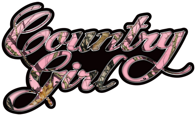 Pink camo logo with words free wallpaper for desktop - medium preview image