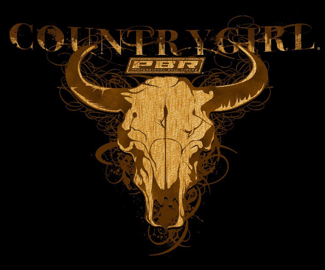 Cow skull crown country girl free wallpaper for desktop - medium preview image