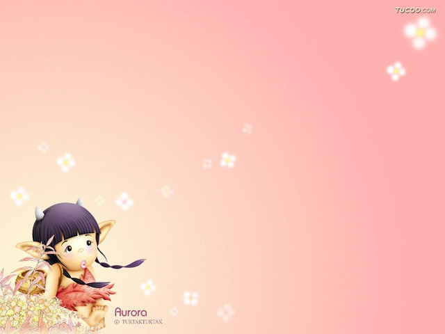 Girl pink background anime lyco free wallpaper for desktop - medium preview image