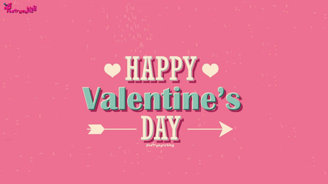Pink background happy valentines day free wallpaper for desktop - medium preview image