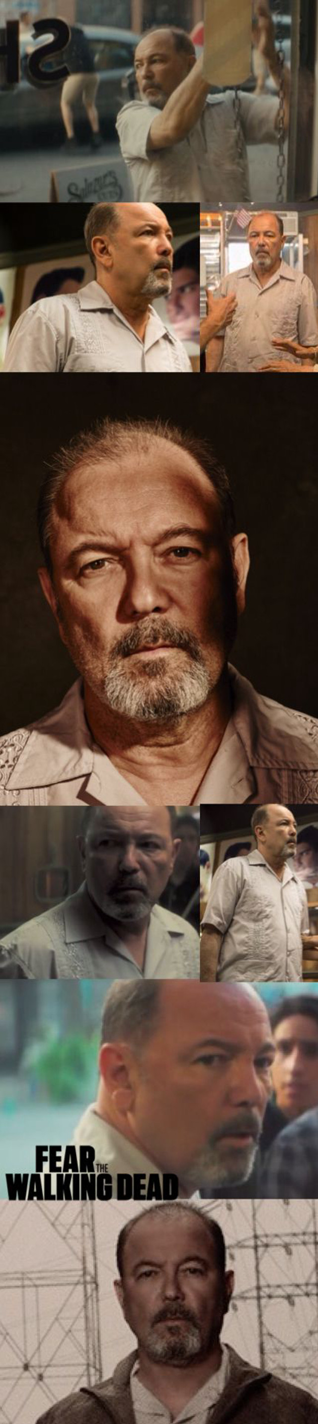 Bearded man collage caption image free wallpaper for mobile - medium preview image