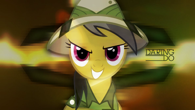 Yellow pony hat green jacket free wallpaper for desktop - medium preview image