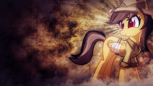 Cartoon pony hat light clouds free wallpaper for desktop - medium preview image