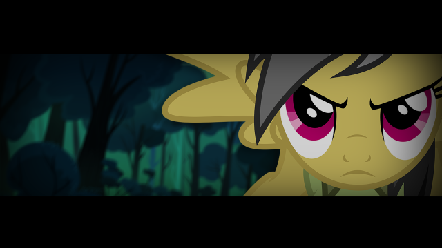 Cartoon girl pink eyes creepy free wallpaper for desktop - medium preview image