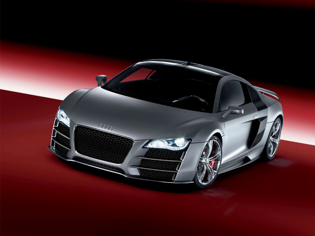 Silver sports car red black free wallpaper for desktop - medium preview image