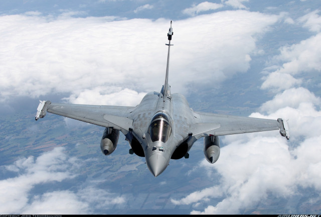 Fighter jet clouds blue sky #4 free wallpaper for desktop - medium preview image