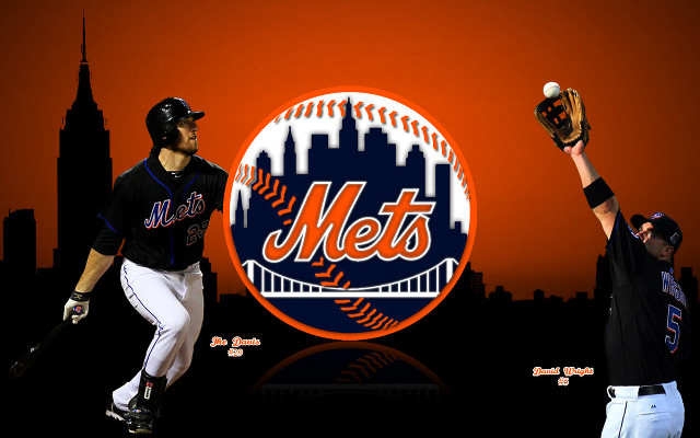 Baseball players mets logo city free wallpaper for desktop - medium preview image