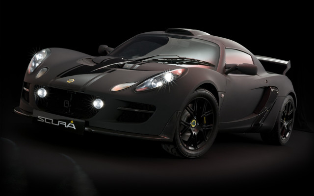 Black sports car 3d render free wallpaper for desktop - medium preview image