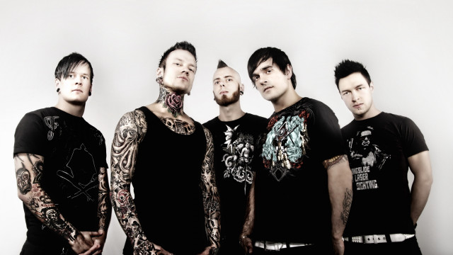Men tattoos white wall group free wallpaper for desktop - medium preview image