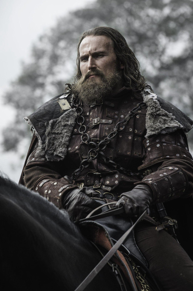 Medieval man horse sword beard free wallpaper for mobile - medium preview image