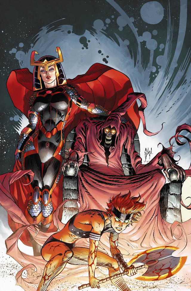 Demon comic book cover characters free wallpaper for mobile - medium preview image