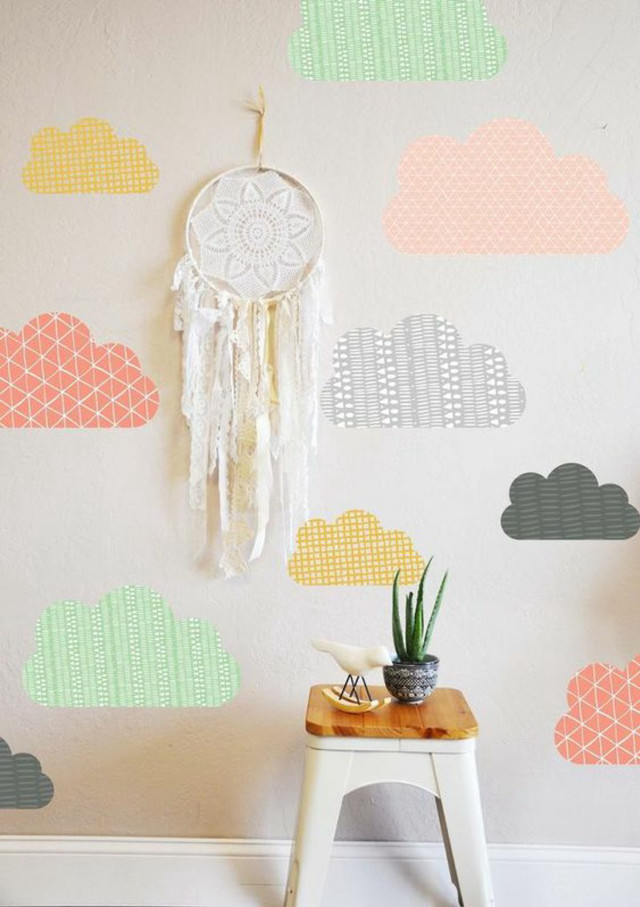 Wall hanging table plant cloud free wallpaper for mobile - medium preview image