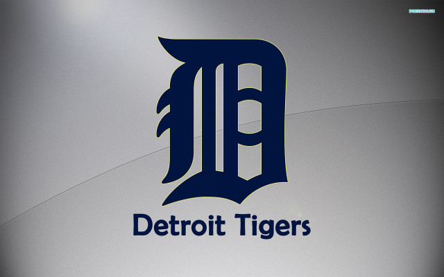 Detroit tigers logo wall plane free wallpaper for desktop - medium preview image