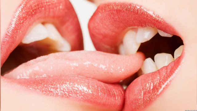 Woman mouth white tongue white free wallpaper for desktop - medium preview image
