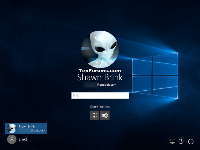 Computer screen logo alien head free wallpaper for desktop - medium preview image