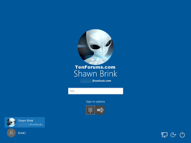 Blue alien face screen text free wallpaper for desktop - medium preview image