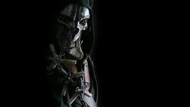 Man hoodie knife skull chest free wallpaper for desktop - medium preview image