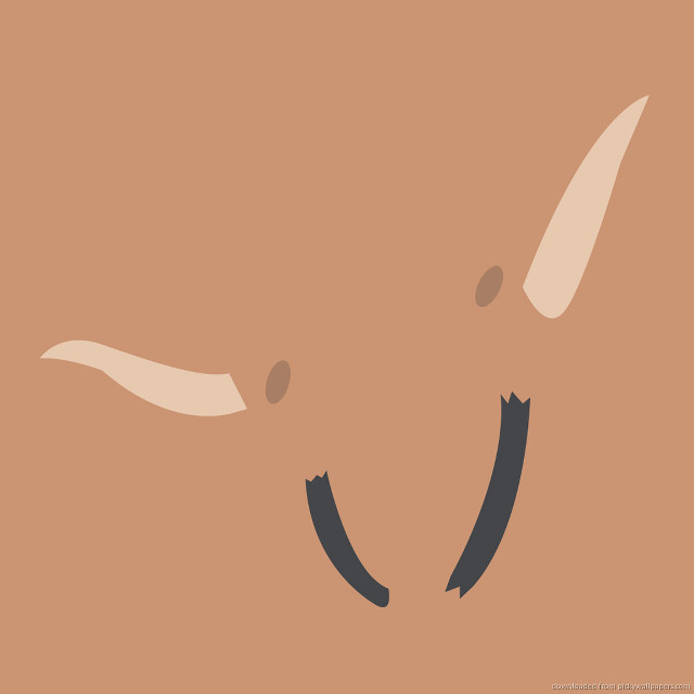 Curved eyes curved ears nose free wallpaper for tablet - medium preview image