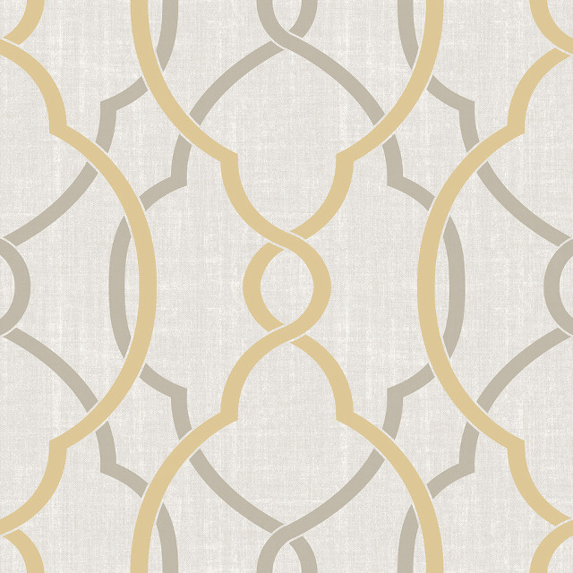 Gold grey pattern white background free wallpaper for tablet - medium preview image