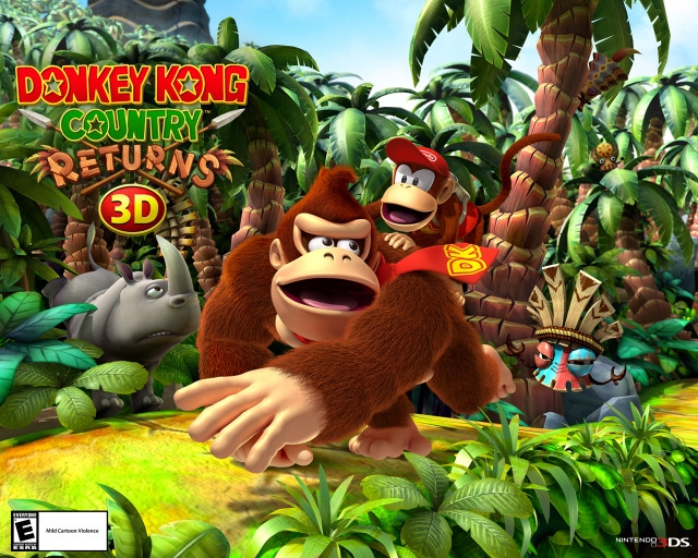 Donkey kong country returns 3d free wallpaper for desktop - medium preview image