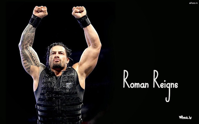 Man tattoo wrestling ring roman free wallpaper for desktop - medium preview image