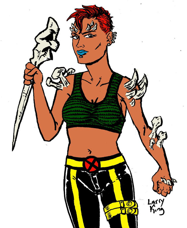 Woman knife skull arm drawing free wallpaper for mobile - medium preview image