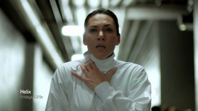 Surprised woman white shirt hands free wallpaper for desktop - medium preview image