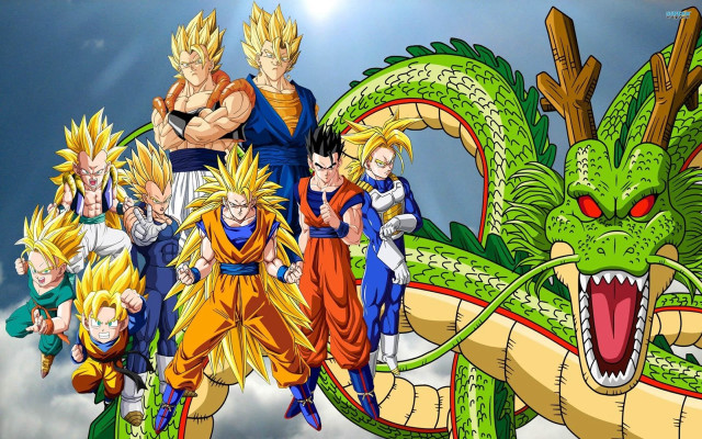 Dragon ball characters dragon statue #3 free wallpaper for desktop - medium preview image