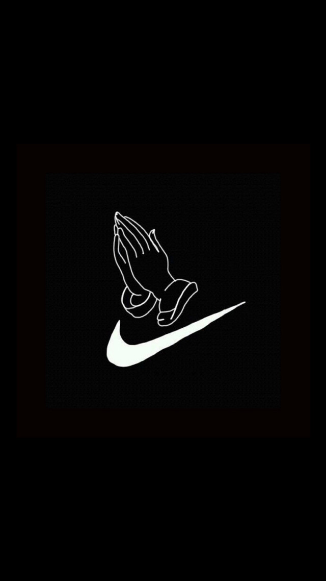 Praying person black white hands free wallpaper for mobile - medium preview image
