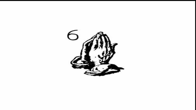 Praying hand number six side free wallpaper for desktop - medium preview image