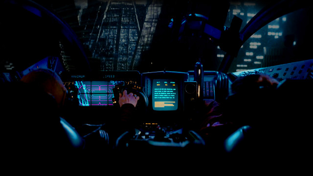 Person sitting car cellphone city free wallpaper for desktop - medium preview image