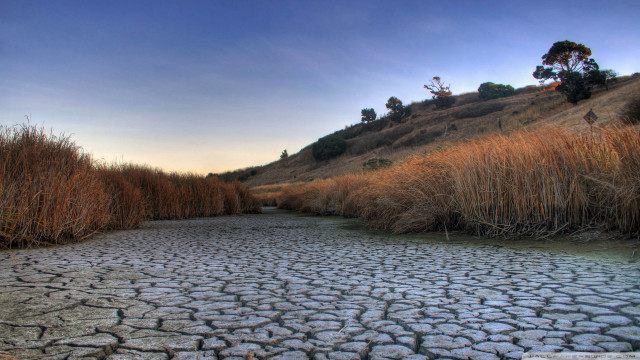 River dirt path grass hill free wallpaper for desktop - medium preview image