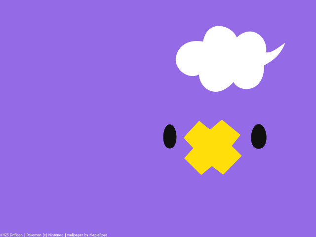 Purple background yellow cross white free wallpaper for desktop - medium preview image