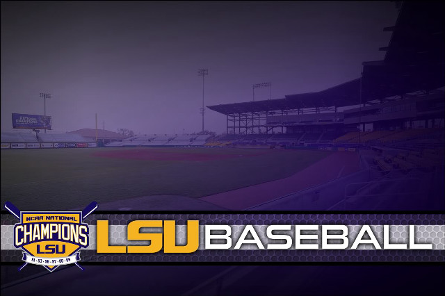 Baseball field purple sky lsu free wallpaper for desktop - medium preview image