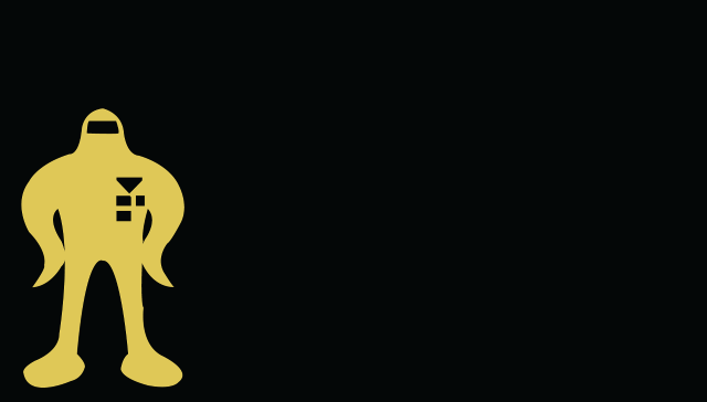 Yellow silhouette man black background free wallpaper for desktop - medium preview image