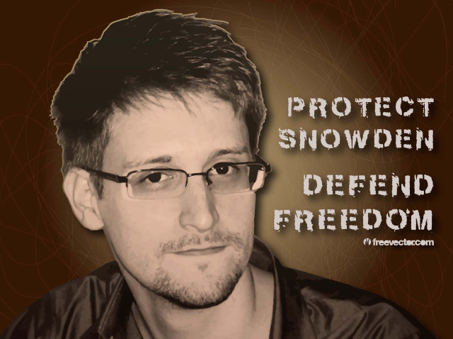 Protect snowden defend freedom man free wallpaper for desktop - medium preview image