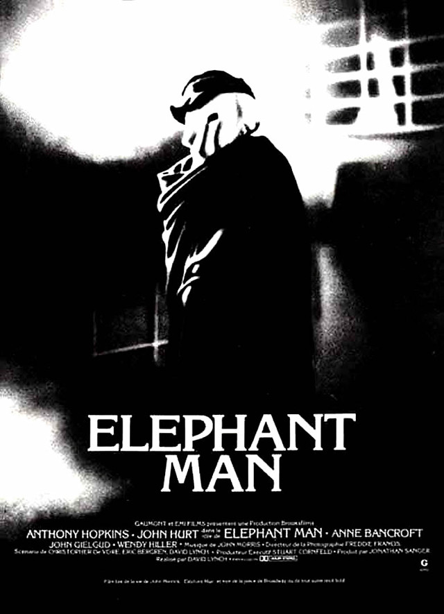 Elephant man silhouette dark room free wallpaper for mobile - medium preview image