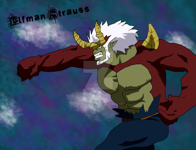 Cartoon character horns red shirt free wallpaper for desktop - medium preview image