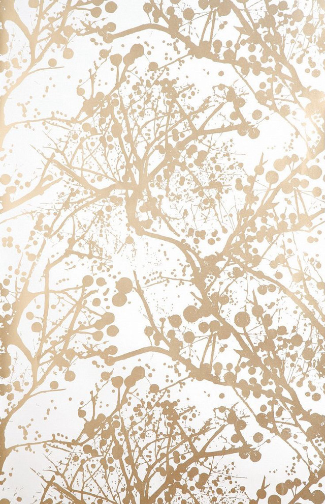 Tree leaves branches white sky free wallpaper for mobile - medium preview image