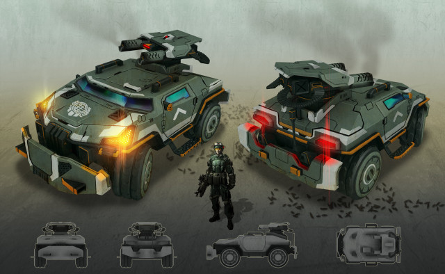 Vehicle man gun cobra concept free wallpaper for desktop - medium preview image