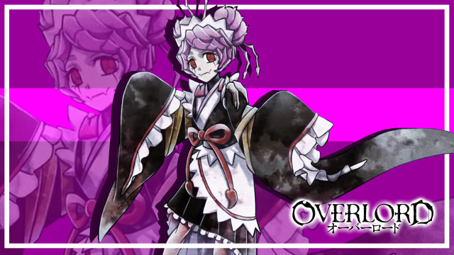 Woman black white outfit purple free wallpaper for desktop - medium preview image