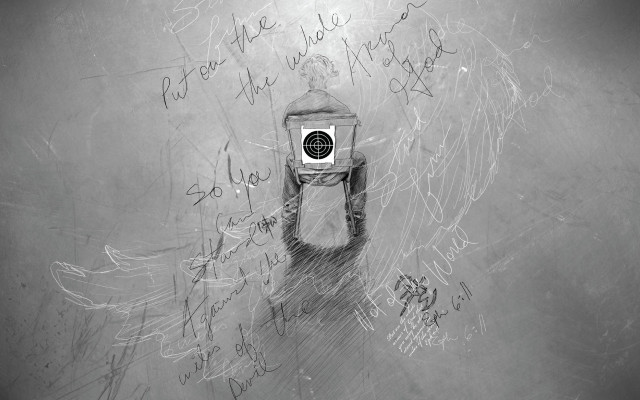 Person holding cell phone wall free wallpaper for desktop - medium preview image