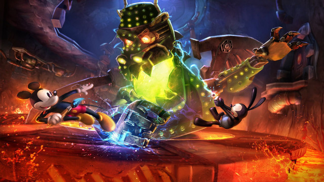 Cartoon character playing mice cave free wallpaper for desktop - medium preview image