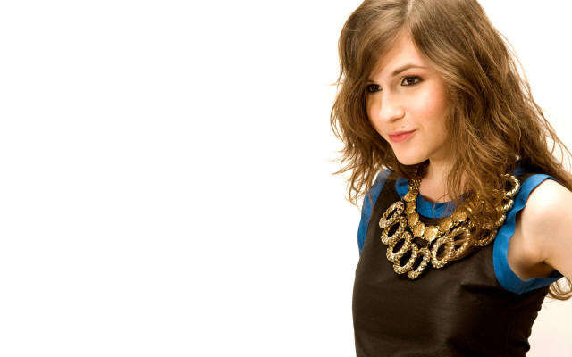 Woman necklace black blue dress free wallpaper for desktop - medium preview image