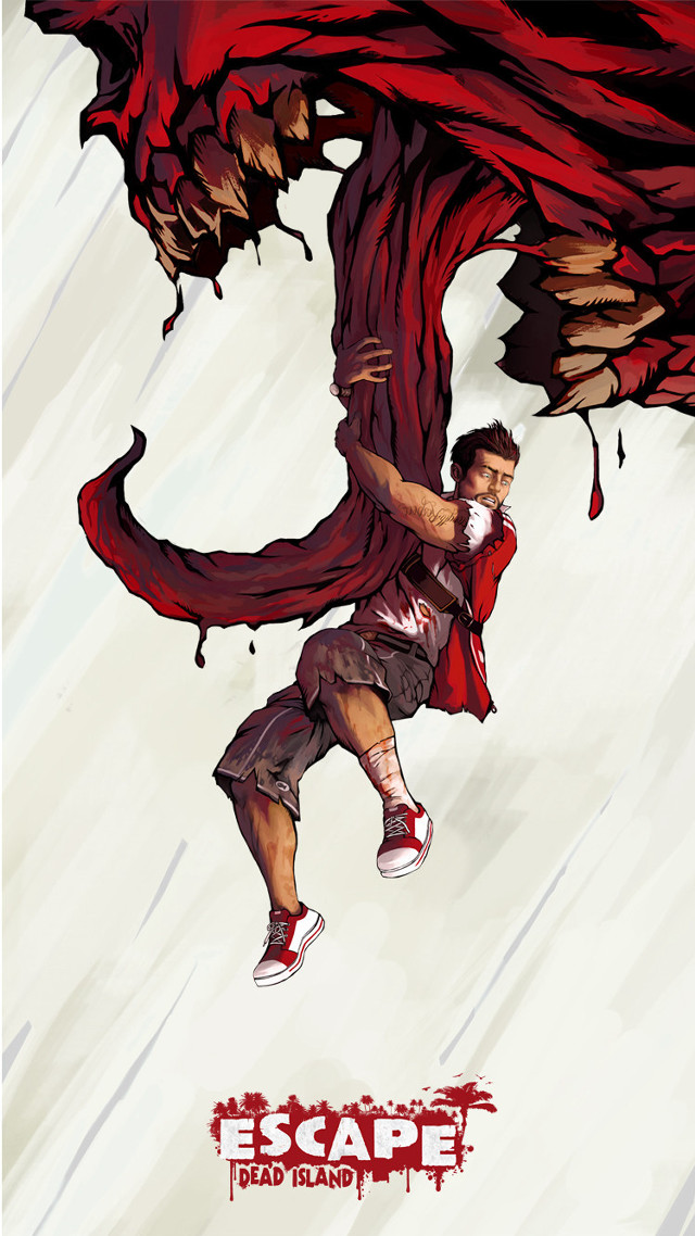 Man holding knife bloody tree free wallpaper for mobile - medium preview image