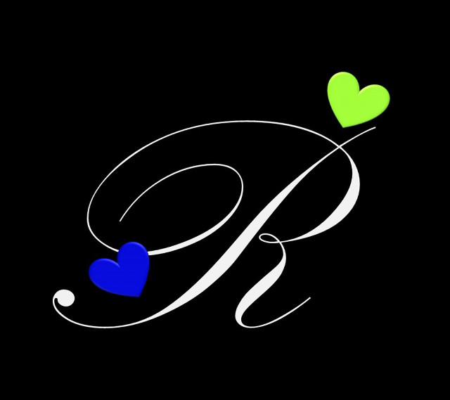 Black green blue heart g free wallpaper for tablet - medium preview image