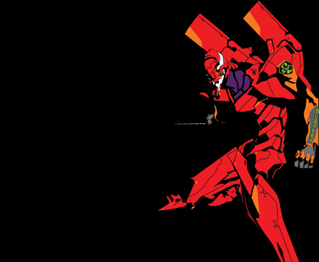 Red suit man sword abstract free wallpaper for desktop - medium preview image
