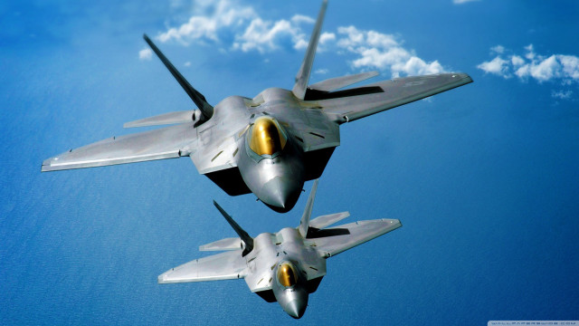 Fighter jets flying sky clouds #3 free wallpaper for desktop - medium preview image