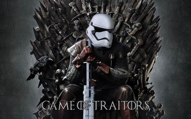 Man throne gun helmet sitting free wallpaper for desktop - medium preview image